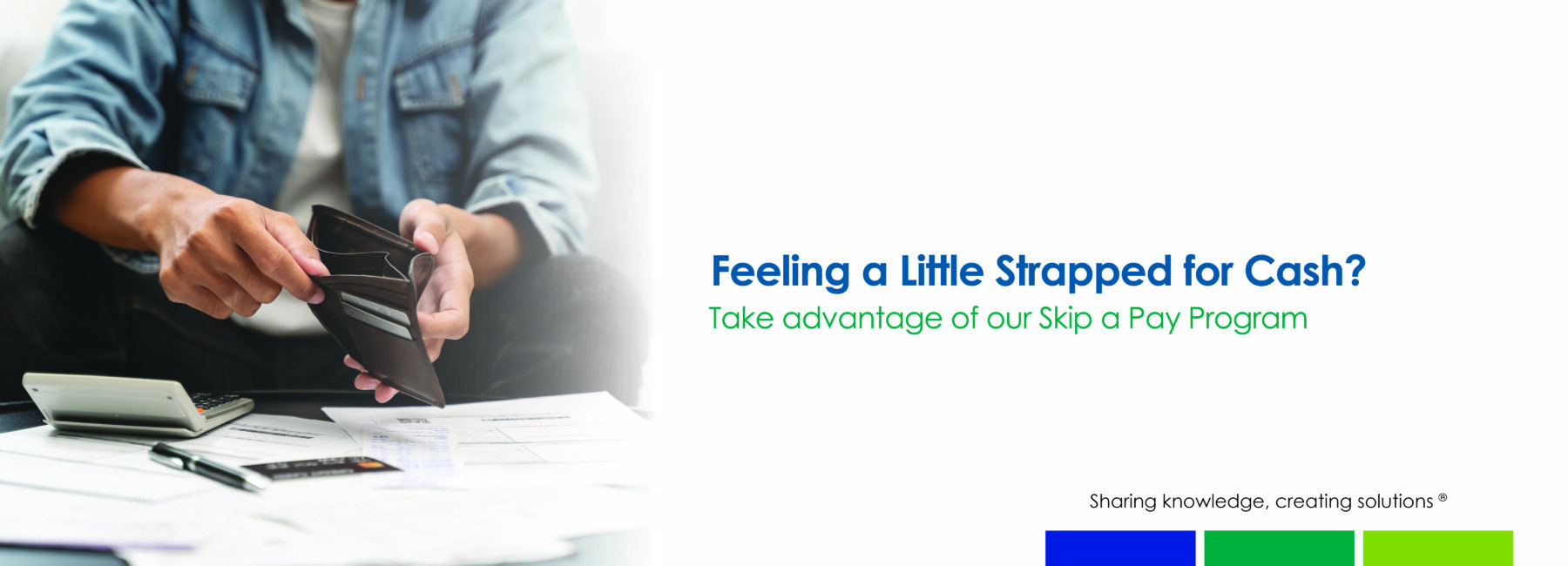 2026 SAP generic banner male holding empty wallet near stack of bills